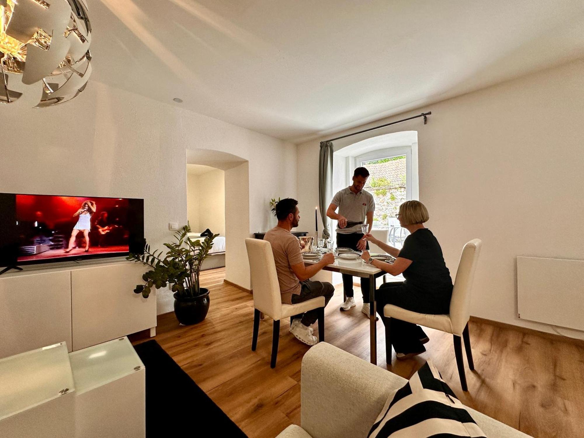 Schoene Ferienwohnung Schottwien 外观 照片